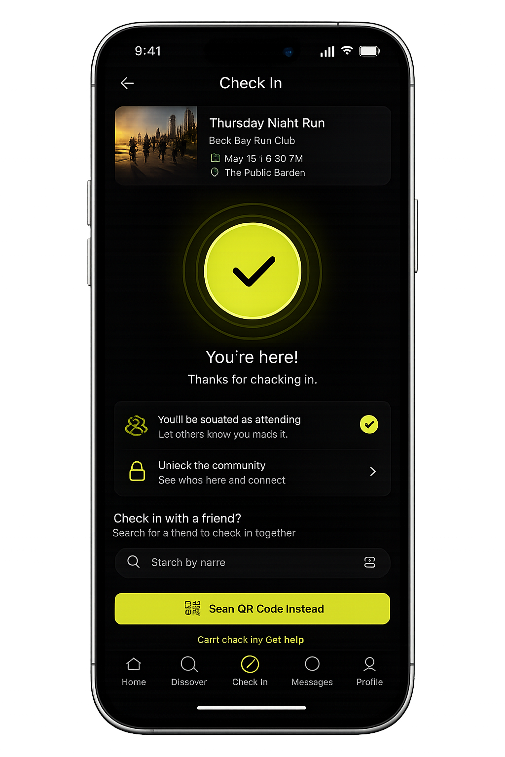 Check in